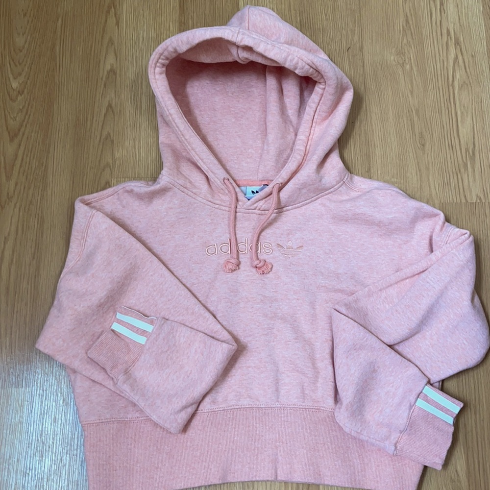 Adidas cropped hoodie